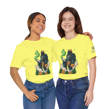 Bigfoot Cannabis Scholar T-Shirt - Premium Sasquatch 420 Lifestyle Apparel