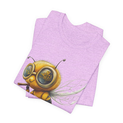 Could I BEE Any Higher - Funny Cannabis Bee 420 Unisex T-Shirt"