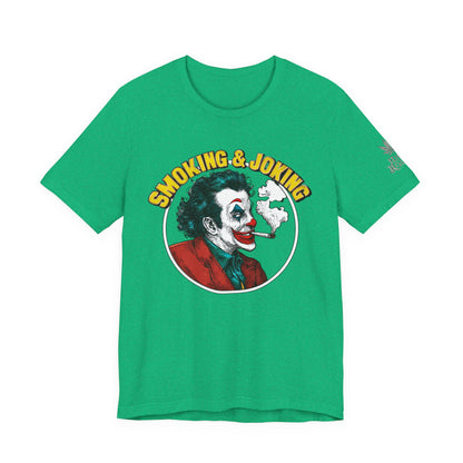 SMOKING & JOKING™ | PREMIUM DARK HUMOR CANNABIS TEE