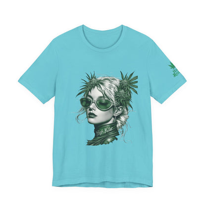 HIGH ROLLER CANNABIS GODDESS T-SHIRT