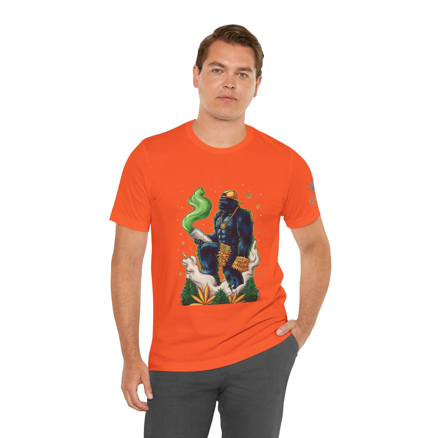 Bigfoot Cannabis Scholar T-Shirt - Premium Sasquatch 420 Lifestyle Apparel