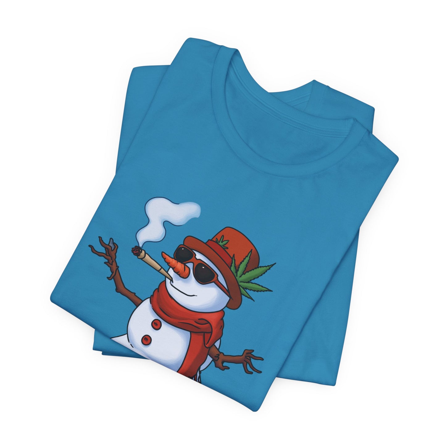Happy Holidaze Premium Cannabis Christmas T-Shirt