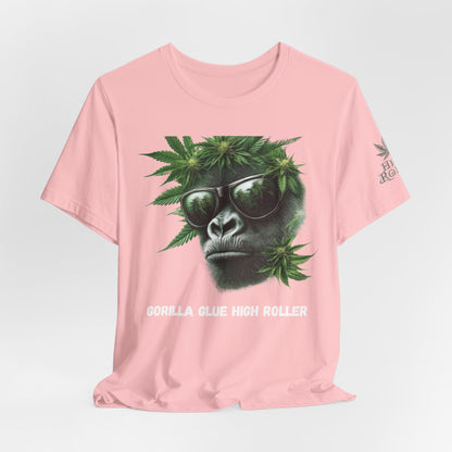 Gorilla Glue Elite Tee - Premium Airlume Cotton Cannabis Strain Culture Black Shirt