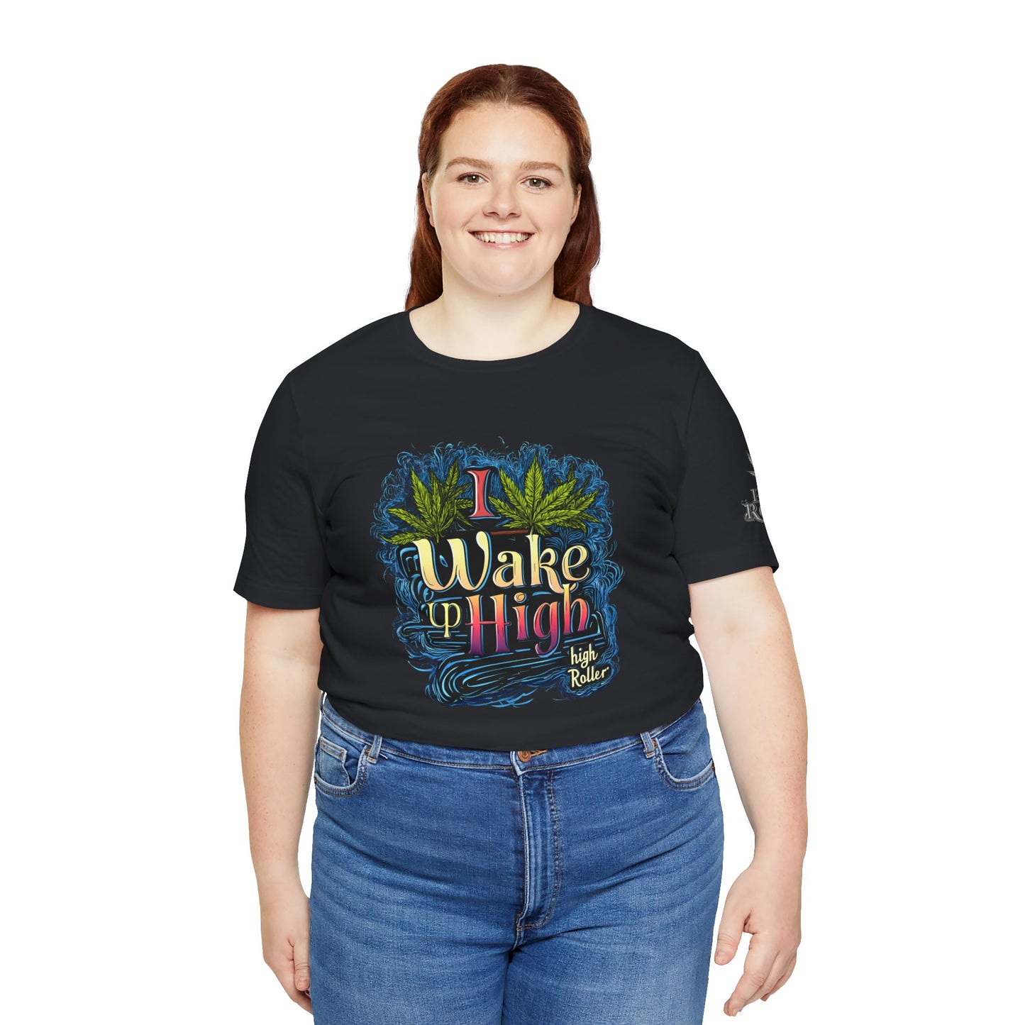 Wake Up High™ | Premium Cannabis Art Tee - Limited Edition | High Roller