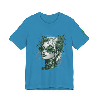 HIGH ROLLER CANNABIS GODDESS T-SHIRT