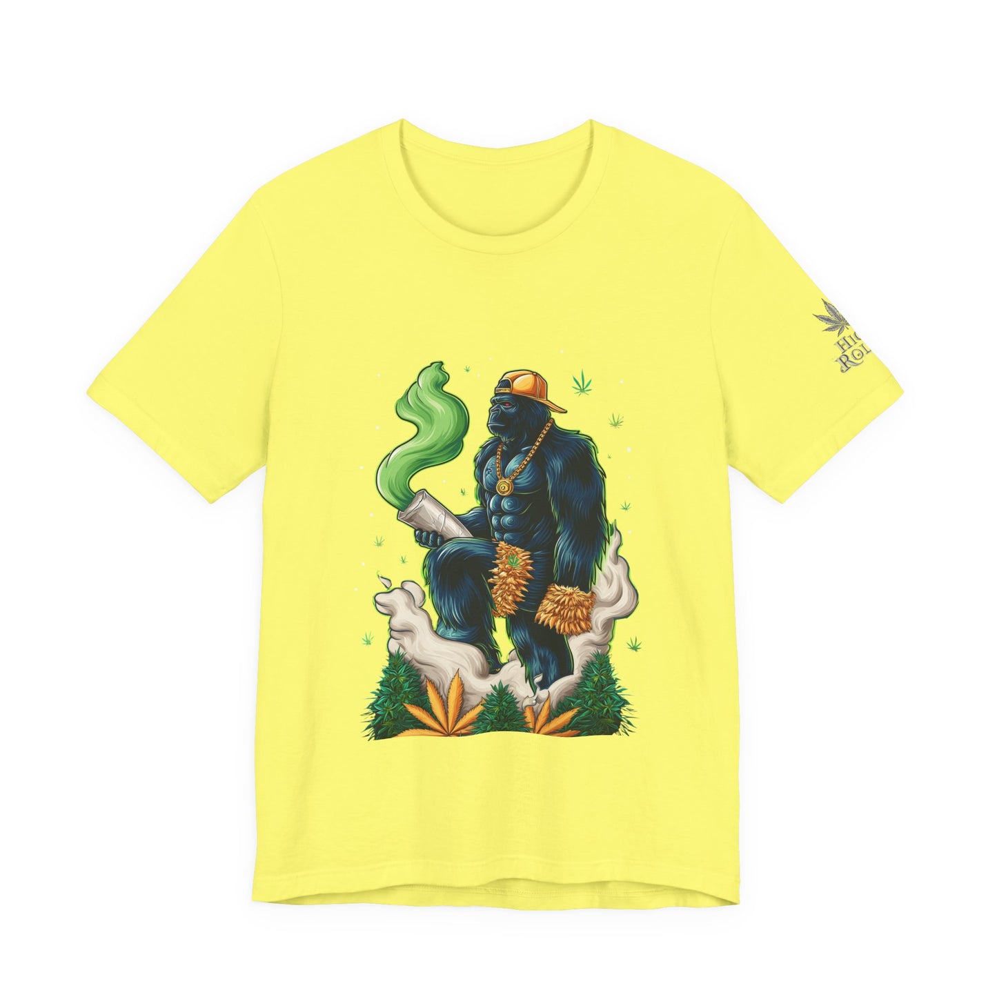 Bigfoot Cannabis Scholar T-Shirt - Premium Sasquatch 420 Lifestyle Apparel