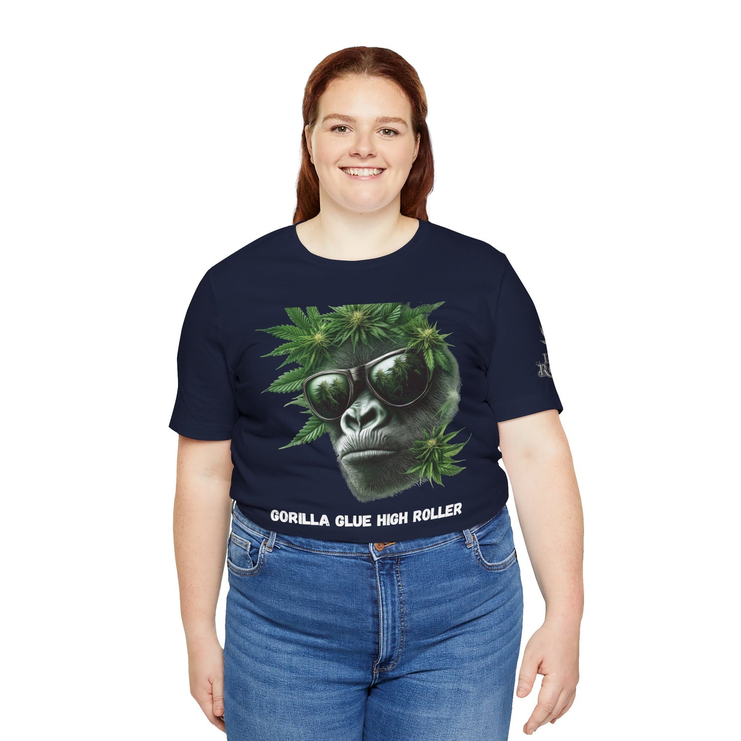 Gorilla Glue Cannabis Tee - Strain Culture Art Design | High Roller