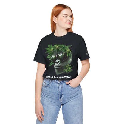 Gorilla Glue Cannabis Tee - Strain Culture Art Design | High Roller