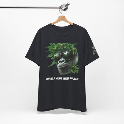 Gorilla Glue Cannabis Tee - Strain Culture Art Design | High Roller
