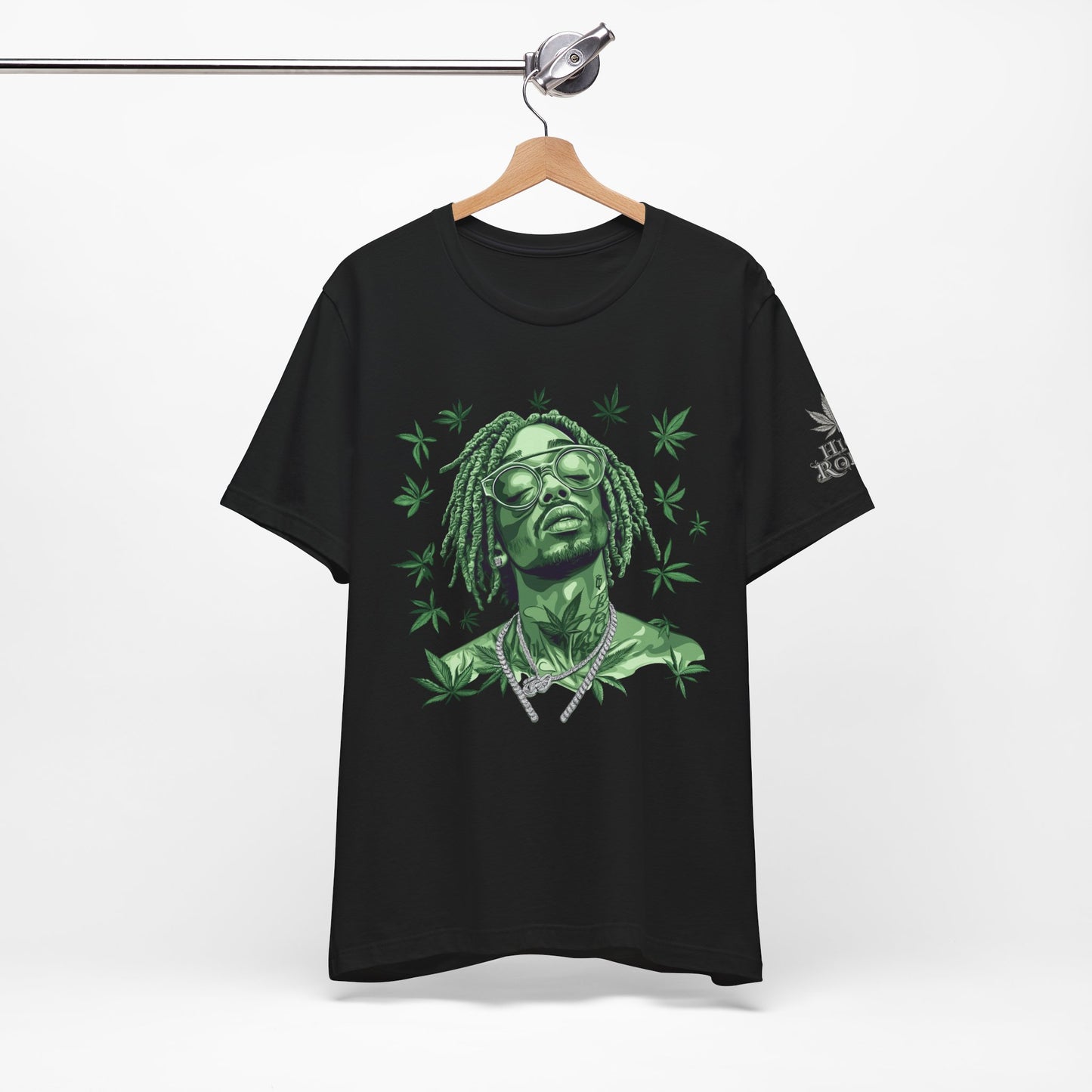 Elevated Vision Green Dream Tee - Premium Airlume Cotton Cannabis Culture Art