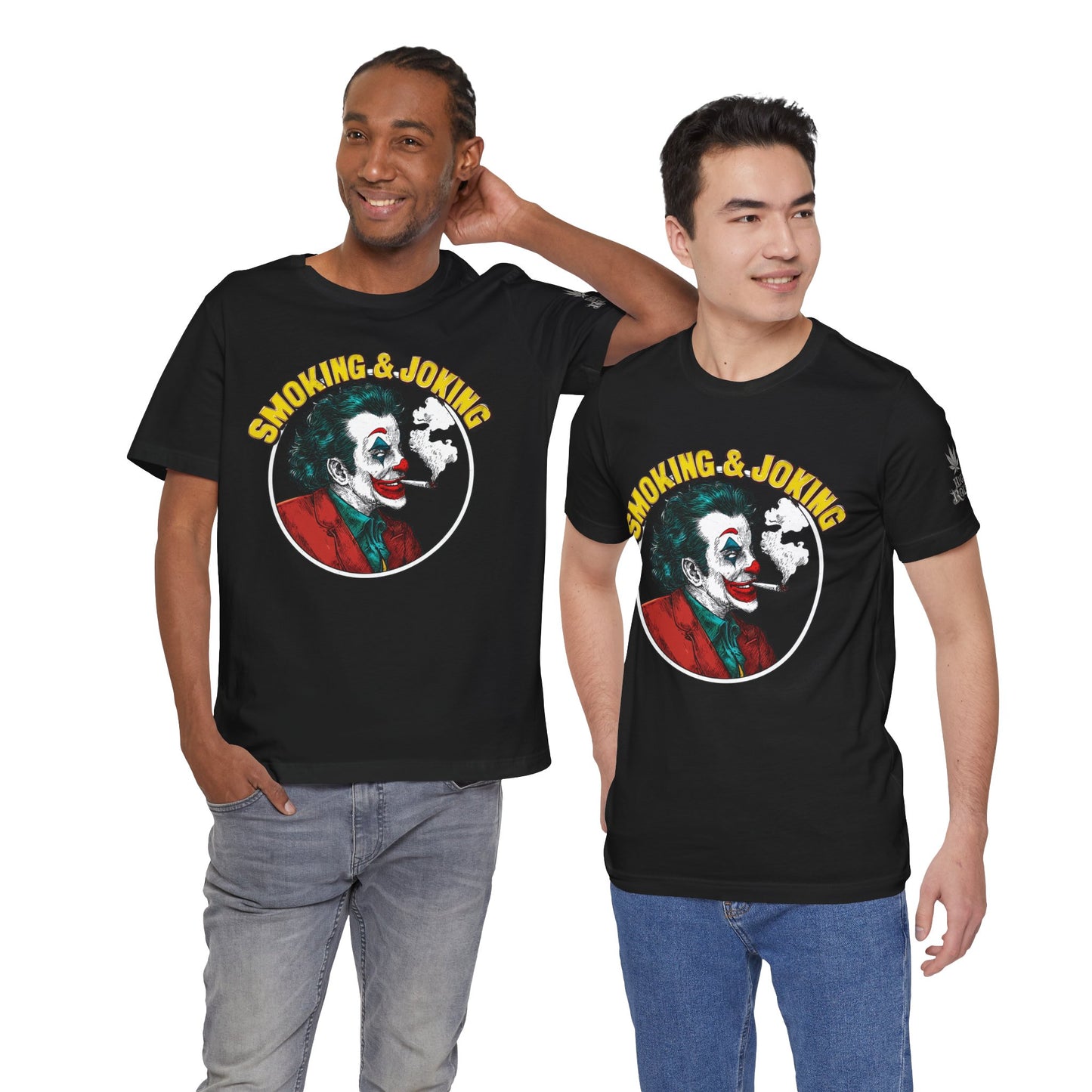 SMOKING & JOKING™ | PREMIUM DARK HUMOR CANNABIS TEE