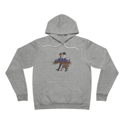 Urban Cannabis Walkers - City Skyline 420 Unisex Pullover Hoodie