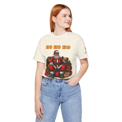 Ho Ho Ho Lot Of Weed Premium Cannabis Christmas T-Shirt