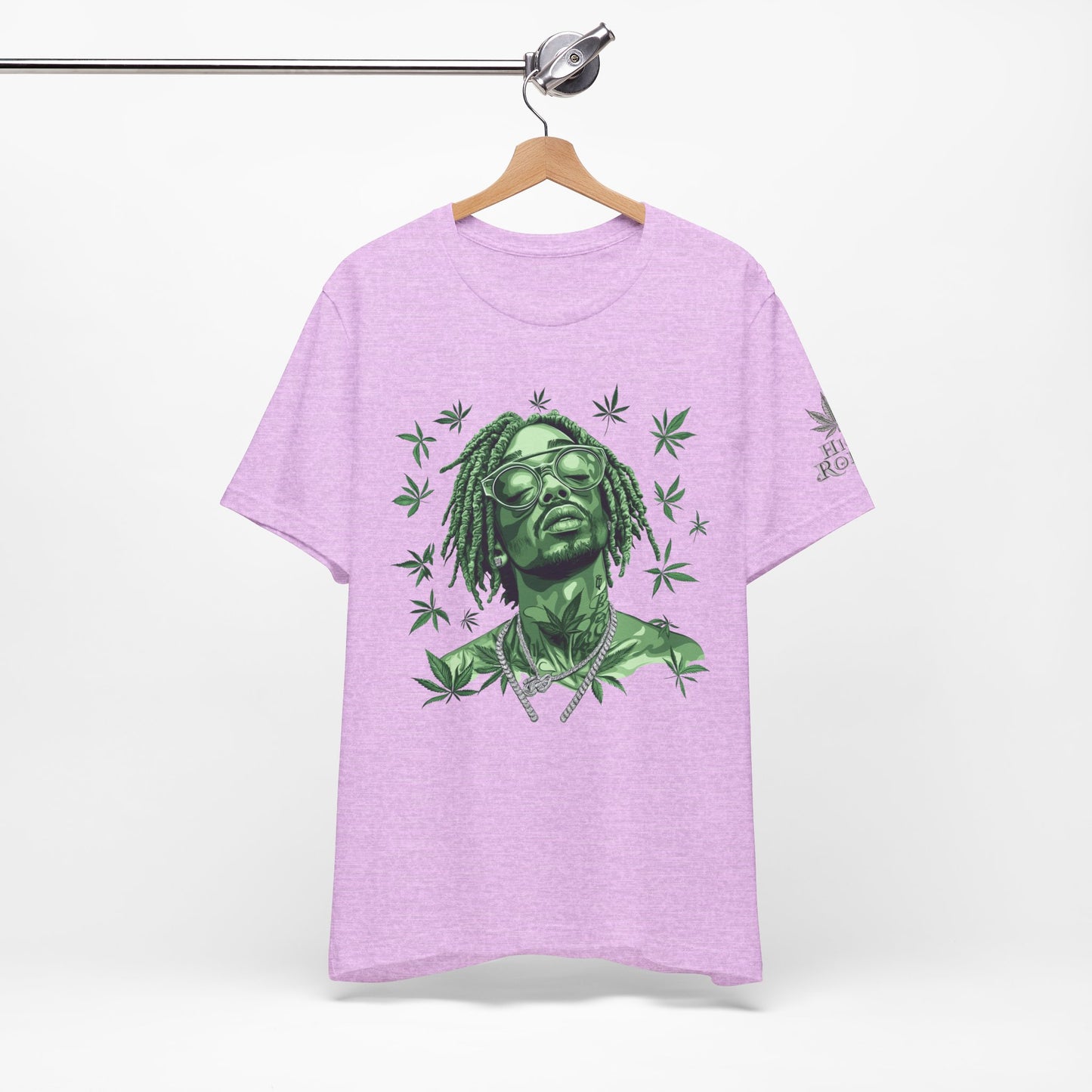 Elevated Vision Green Dream Tee - Premium Airlume Cotton Cannabis Culture Art