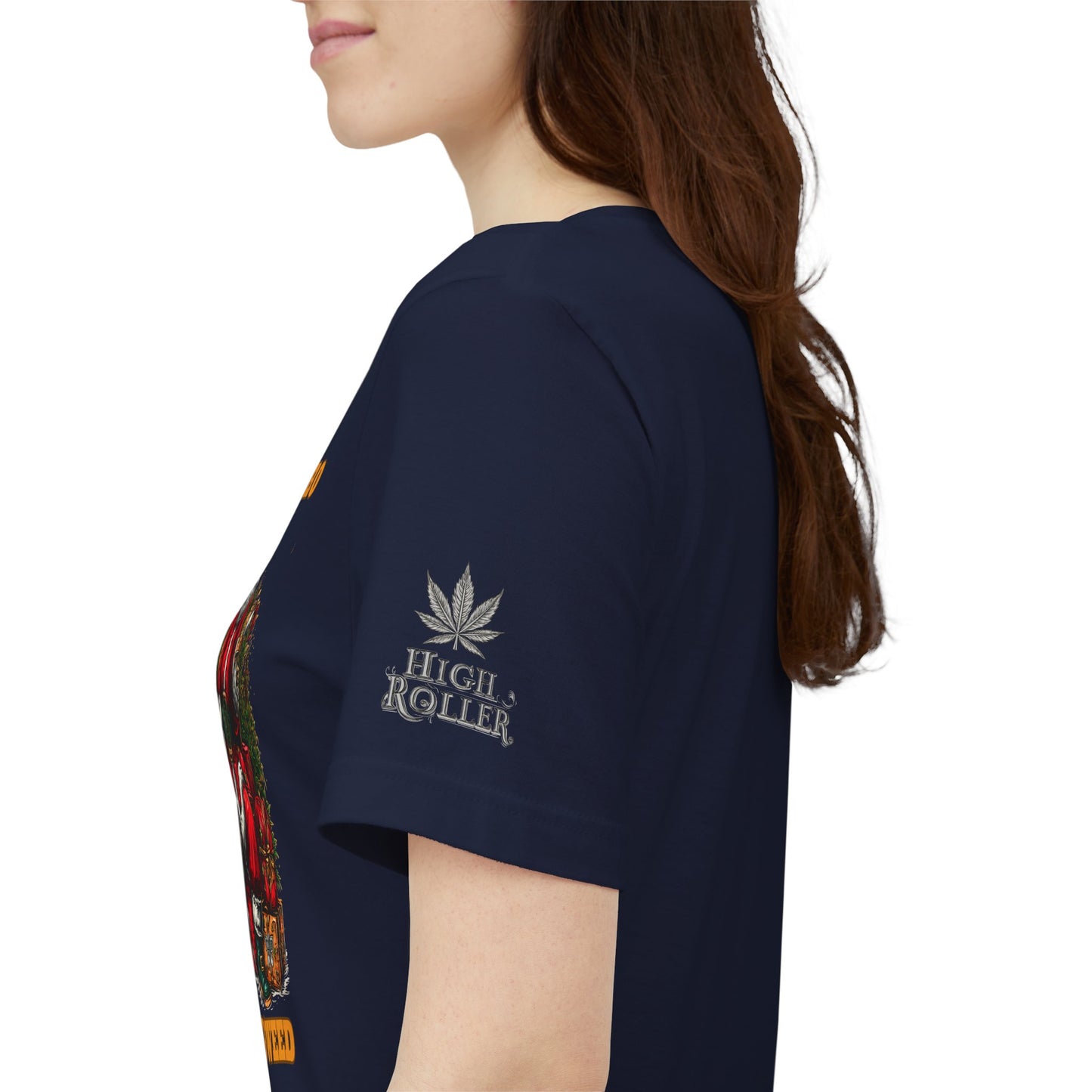 Ho Ho Ho Lot Of Weed Premium Cannabis Christmas T-Shirt