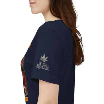 Ho Ho Ho Lot Of Weed Premium Cannabis Christmas T-Shirt