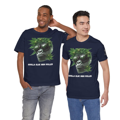 Gorilla Glue Cannabis Tee - Strain Culture Art Design | High Roller