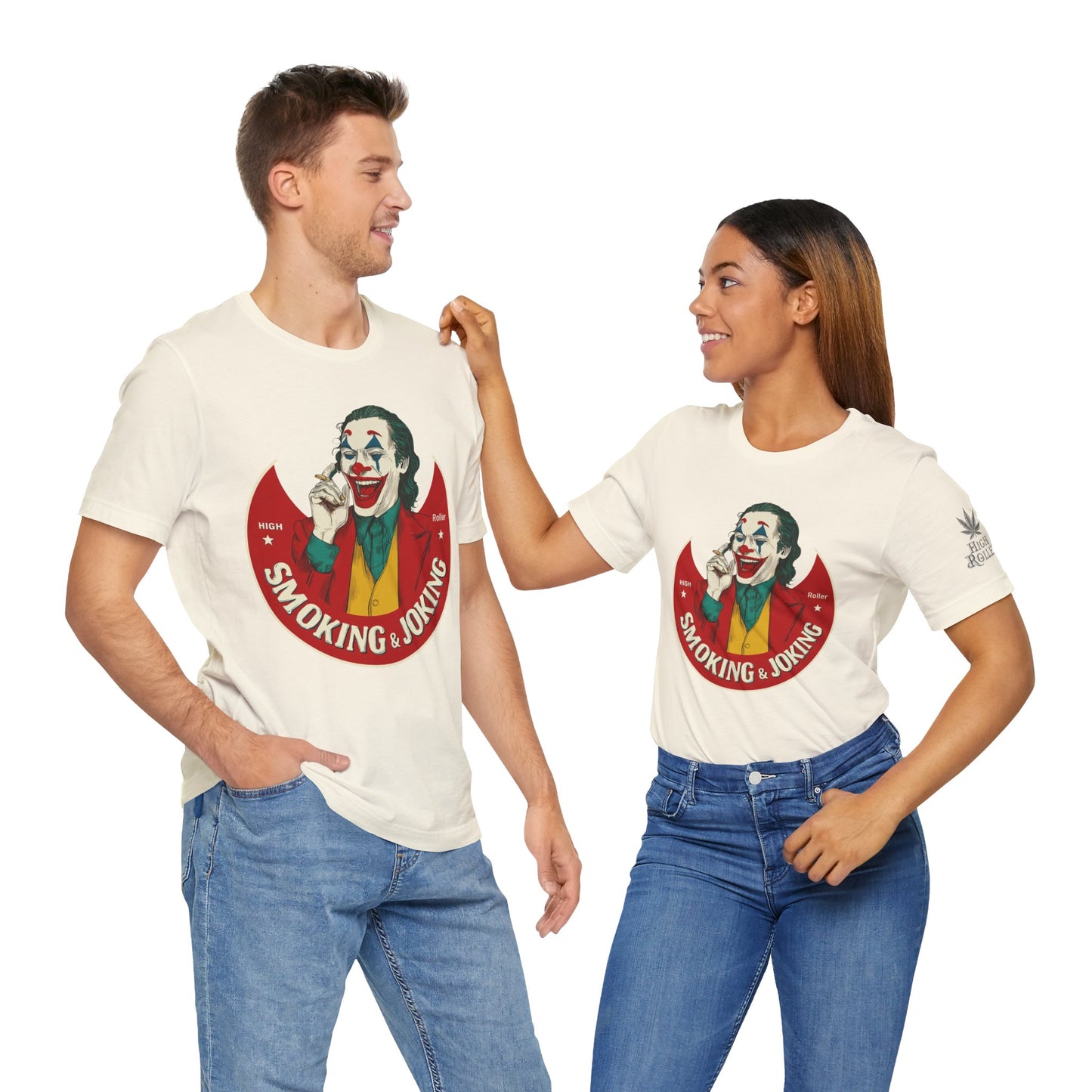 SMOKING & JOKING PURE CANVAS™ | PREMIUM DARK HUMOR TEE