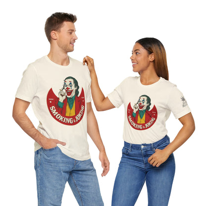 SMOKING & JOKING PURE CANVAS™ | PREMIUM DARK HUMOR TEE