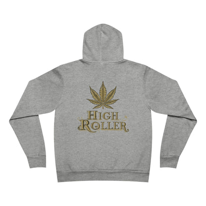 Royal Cannabis Crest 420 - Luxury Crown Shield Unisex Pullover Hoodie