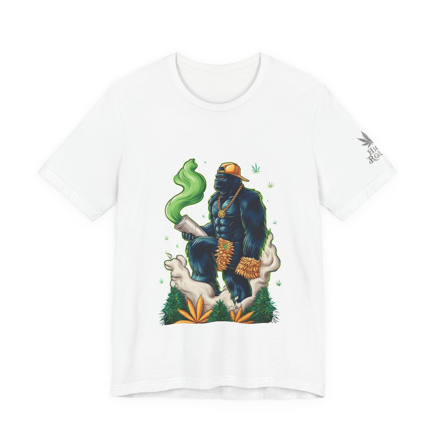 Bigfoot Cannabis Scholar T-Shirt - Premium Sasquatch 420 Lifestyle Apparel
