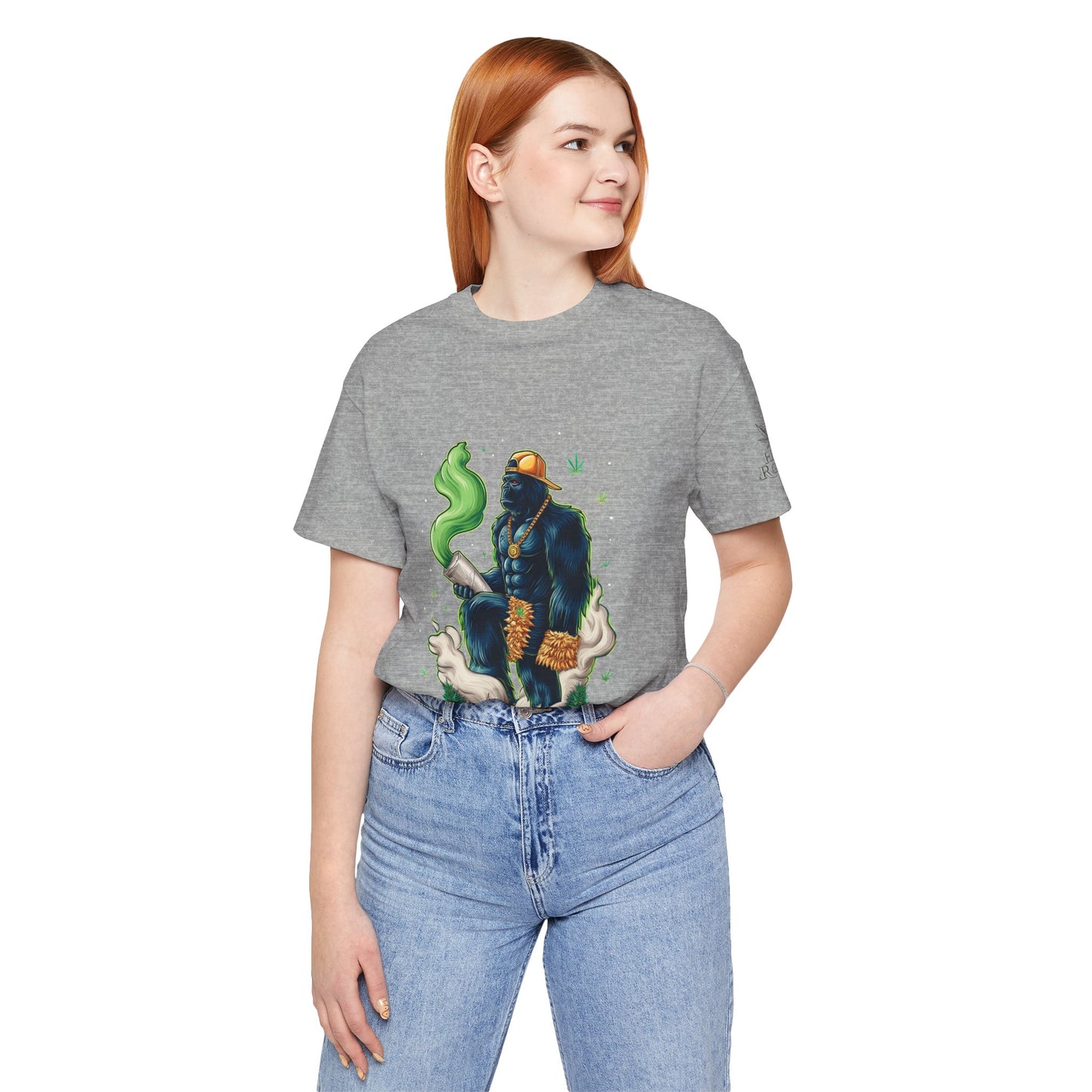 Bigfoot Cannabis Scholar T-Shirt - Premium Sasquatch 420 Lifestyle Apparel