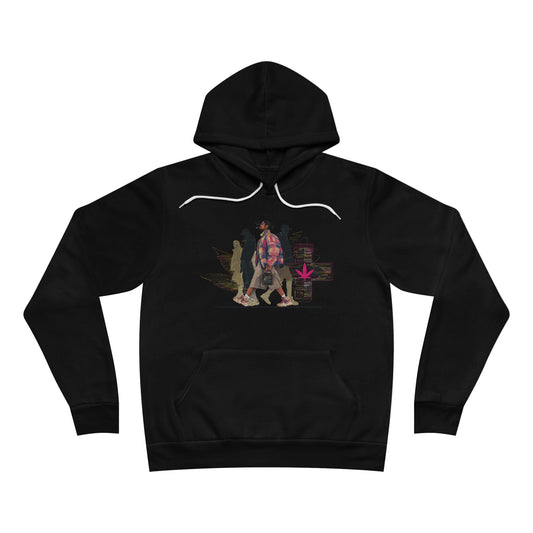 Street Squad Cannabis Walk - Urban 420 Crew Unisex Pullover Hoodie