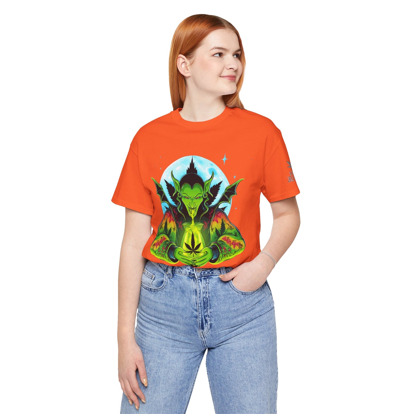 Mystic Dragon Guardian Cannabis Meditation T-Shirt - Premium Psychedelic 420 Apparel