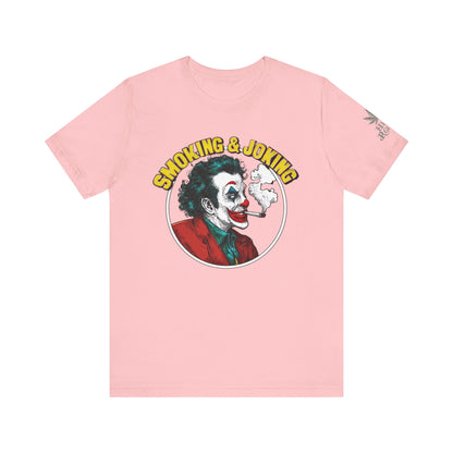 SMOKING & JOKING™ | PREMIUM DARK HUMOR CANNABIS TEE