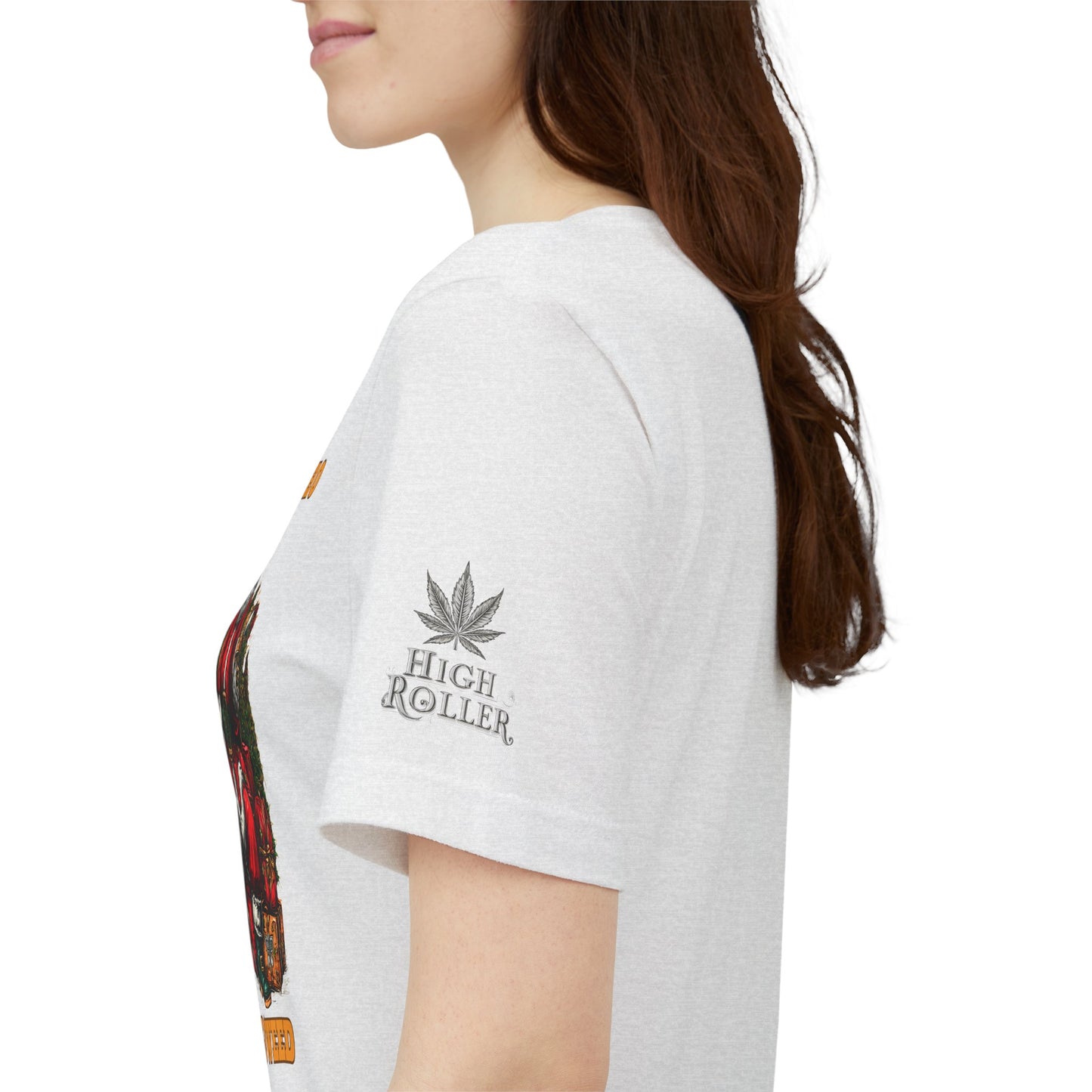 Ho Ho Ho Lot Of Weed Premium Cannabis Christmas T-Shirt