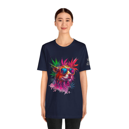 PSYCHEDELIC CANNABIS DOG™ | PREMIUM TRIPPY ART TEE