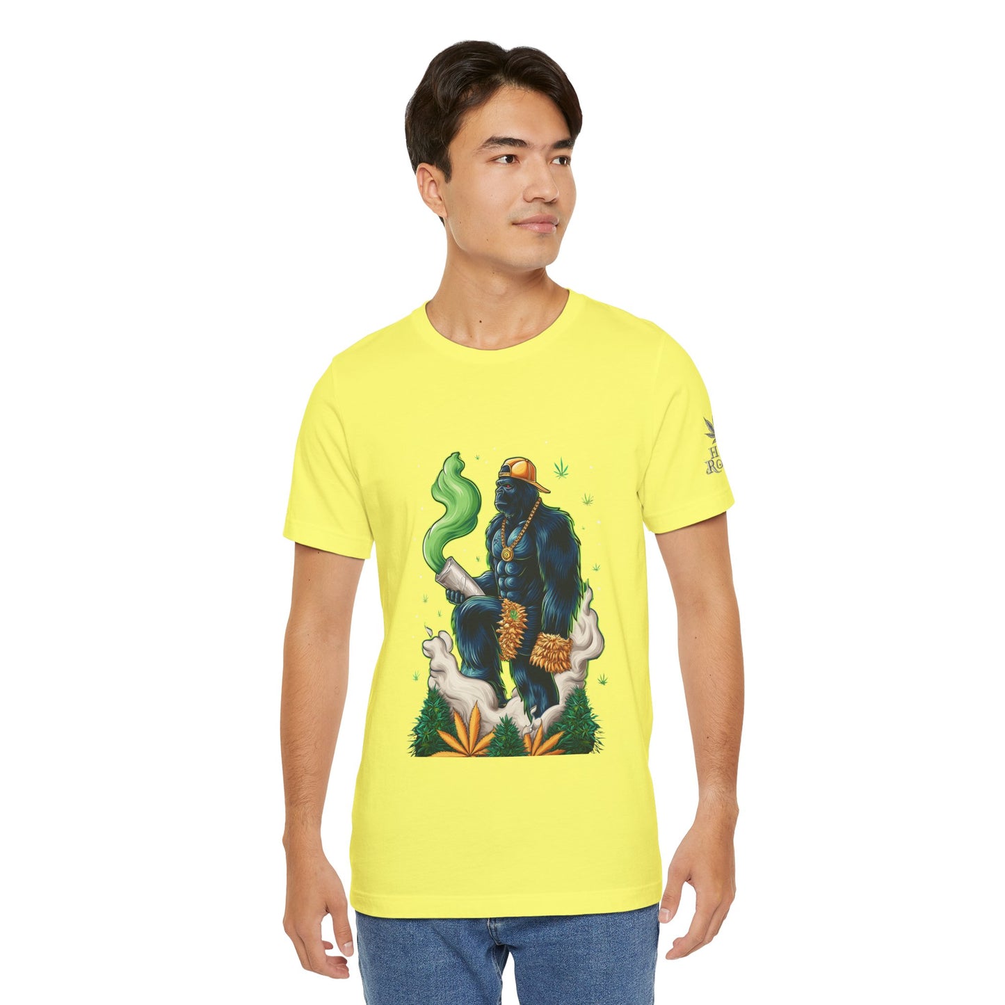 Bigfoot Cannabis Scholar T-Shirt - Premium Sasquatch 420 Lifestyle Apparel