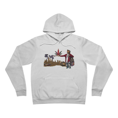 Urban Cultivator Hoodie - Premium Sponge Fleece Cannabis Culture City Life Art