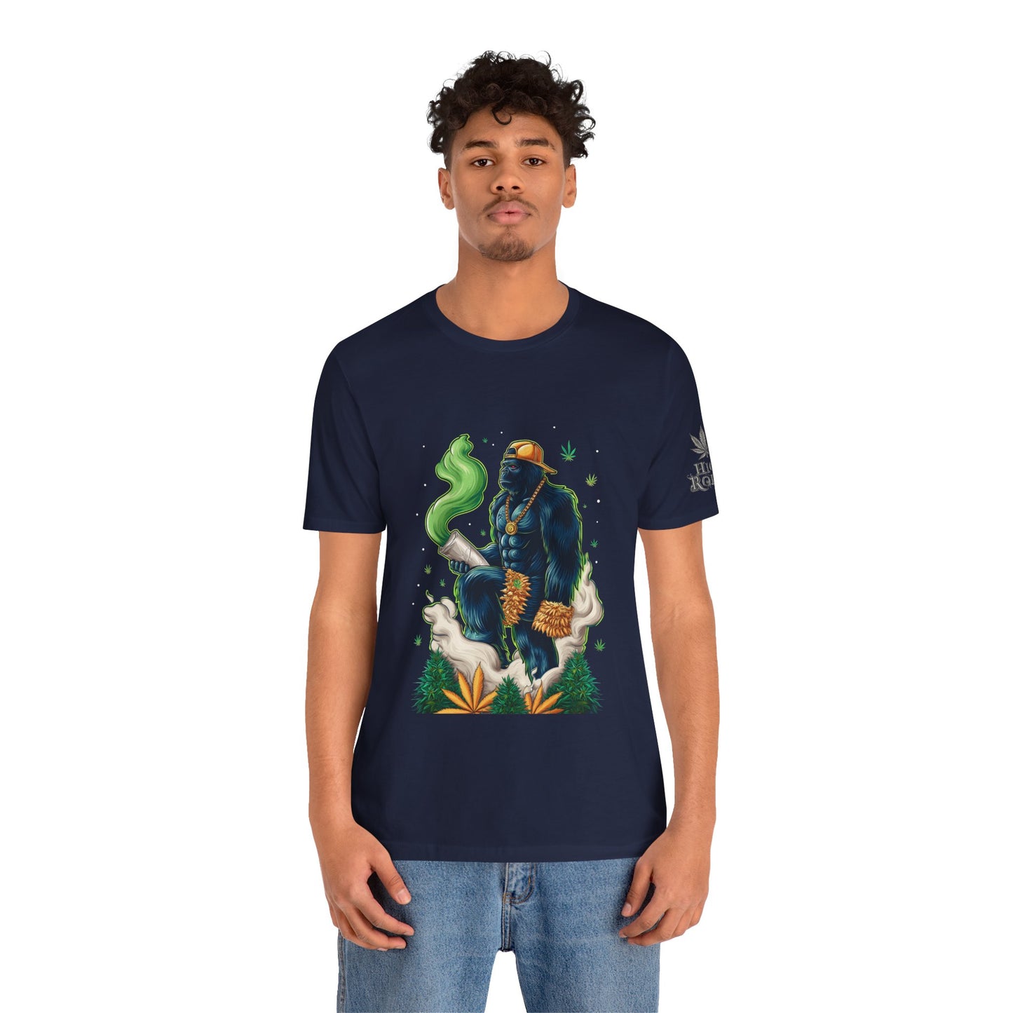 Bigfoot Cannabis Scholar T-Shirt - Premium Sasquatch 420 Lifestyle Apparel