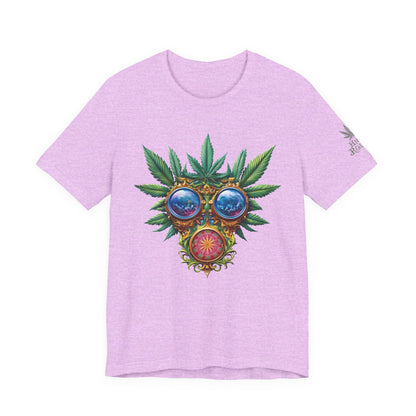 Third Eye Vision T-Shirt - Premium Airlume Cotton Cannabis Kaleidoscope Art Tee