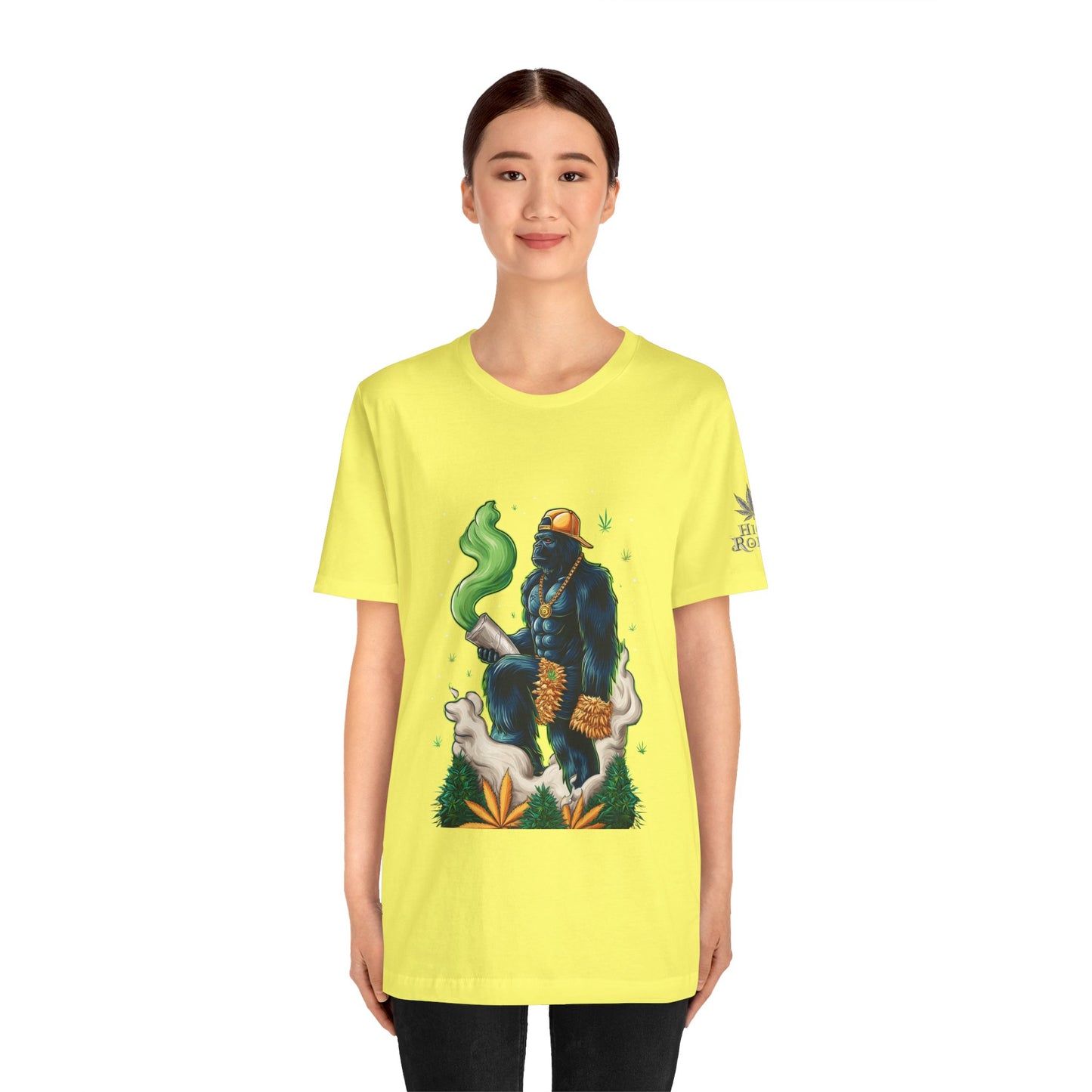 Bigfoot Cannabis Scholar T-Shirt - Premium Sasquatch 420 Lifestyle Apparel