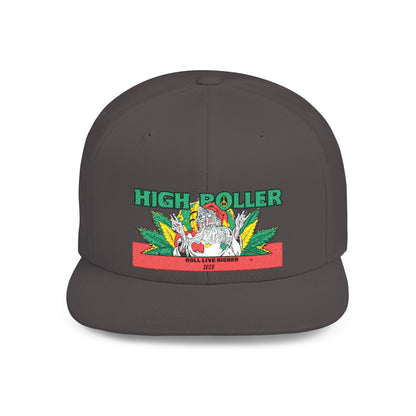 HIGH ROLLER Cannabis Culture Snapback Cap