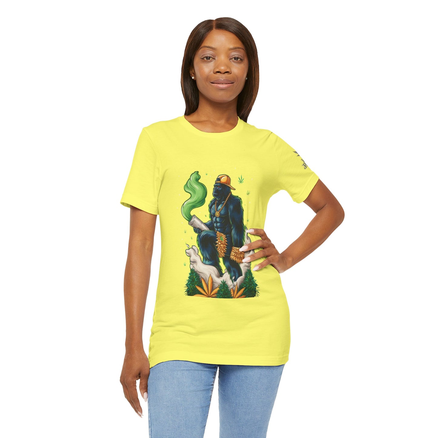 Bigfoot Cannabis Scholar T-Shirt - Premium Sasquatch 420 Lifestyle Apparel