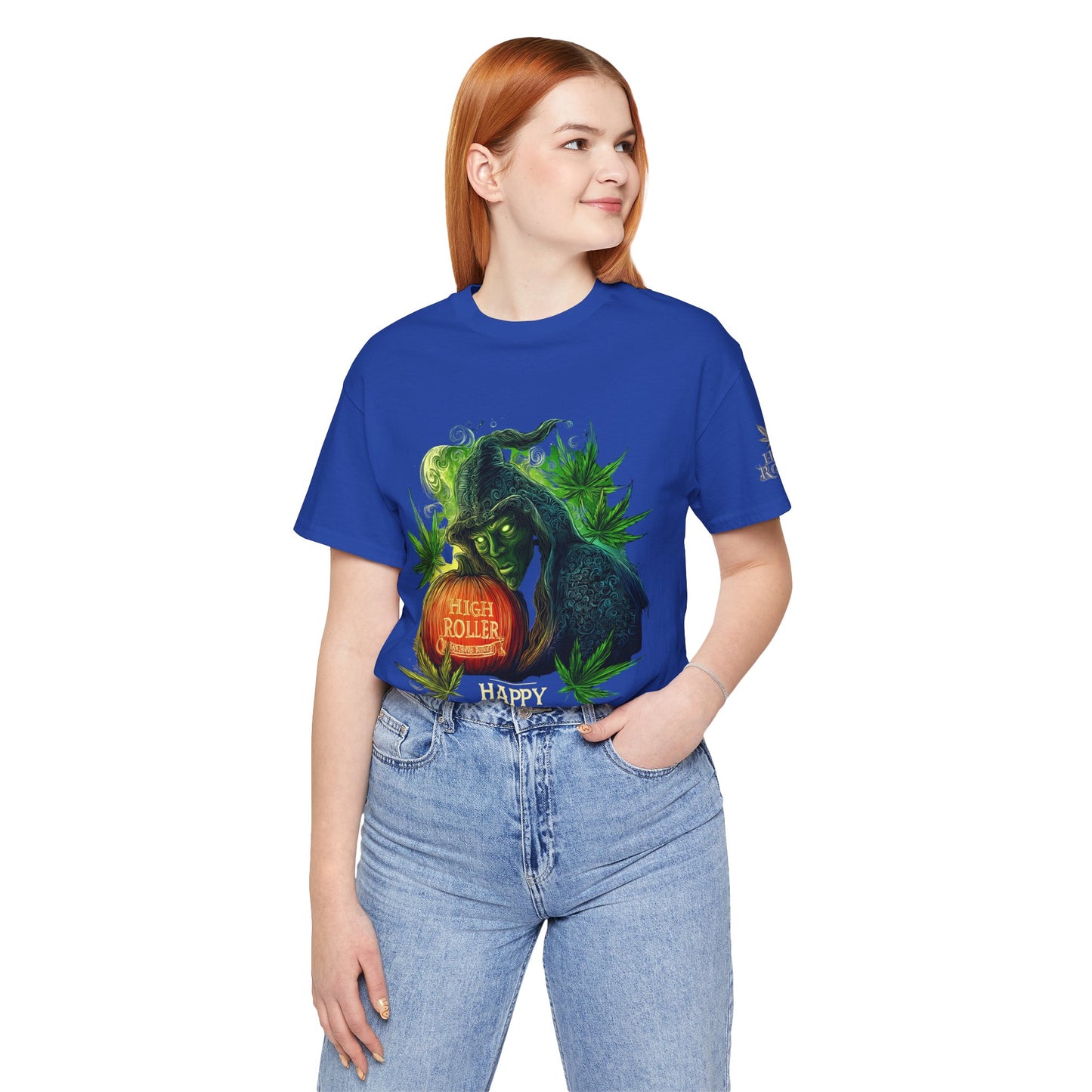 Cannabis Witch's Brew Halloween T-Shirt - Premium Spooky 420 Black Edition Apparel"