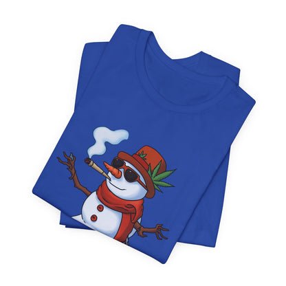 Happy Holidaze Premium Cannabis Christmas T-Shirt