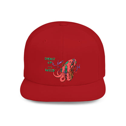 Eight Arms Experience | Premium Flat Bill Snapback | Vegas Odds™ Collection