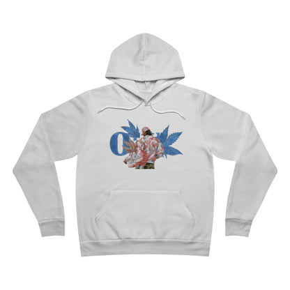 OG Rose Cannabis - Floral 420 Art Unisex Pullover Hoodie