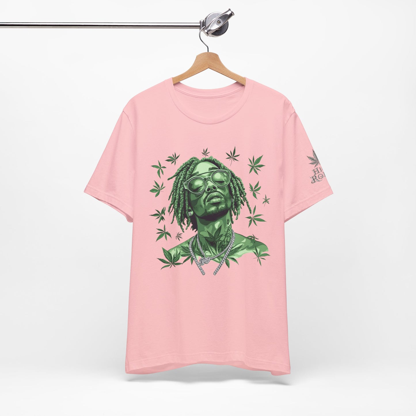 Elevated Vision Green Dream Tee - Premium Airlume Cotton Cannabis Culture Art