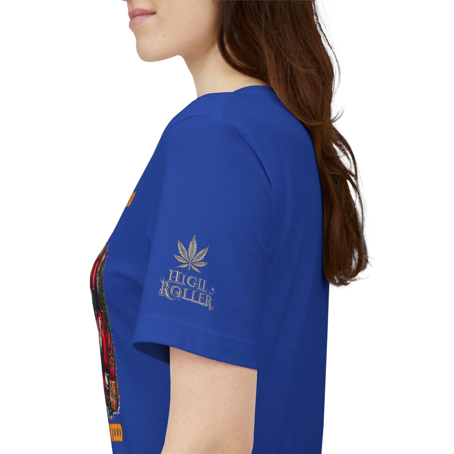 Ho Ho Ho Lot Of Weed Premium Cannabis Christmas T-Shirt