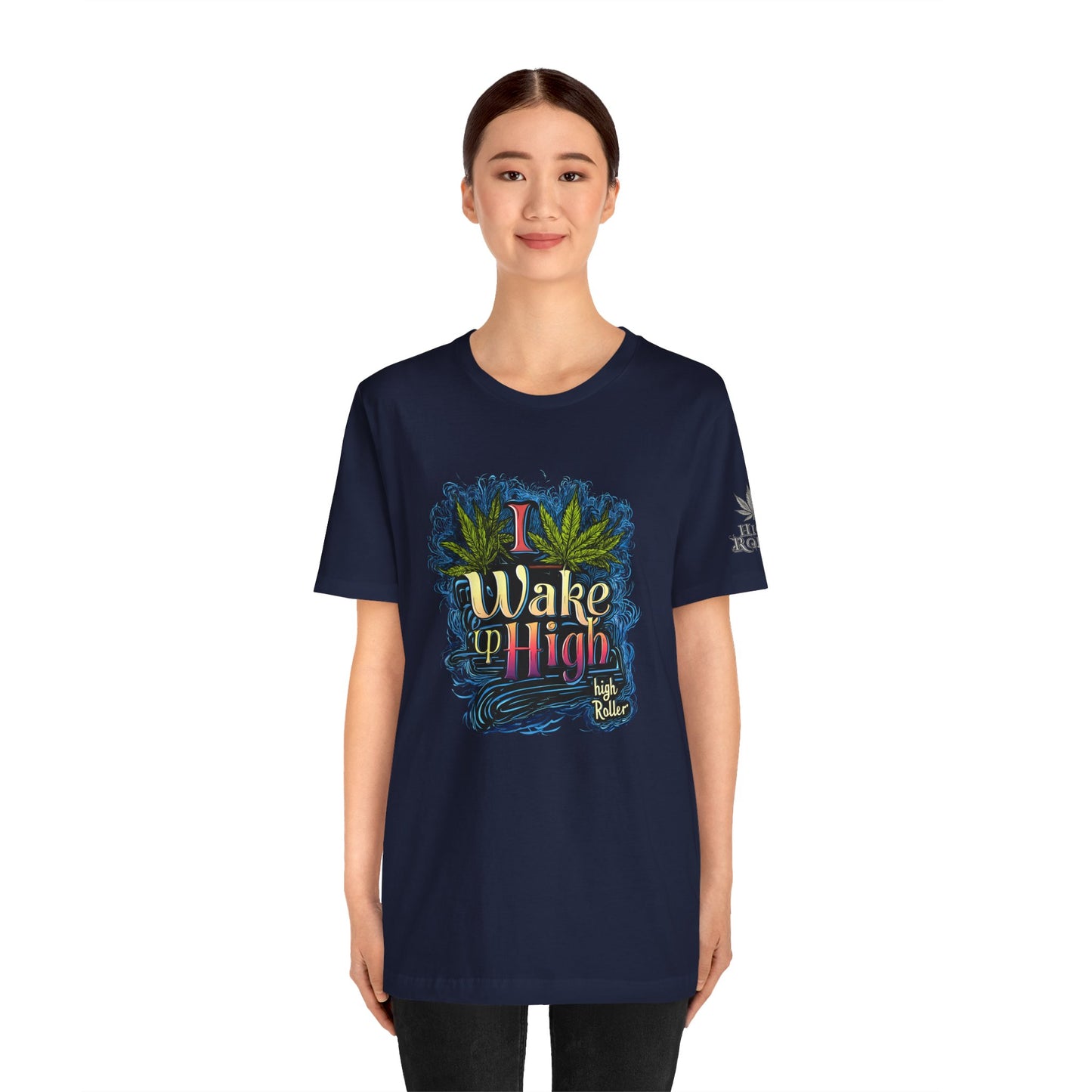 Wake Up High™ | Premium Cannabis Art Tee - Limited Edition | High Roller