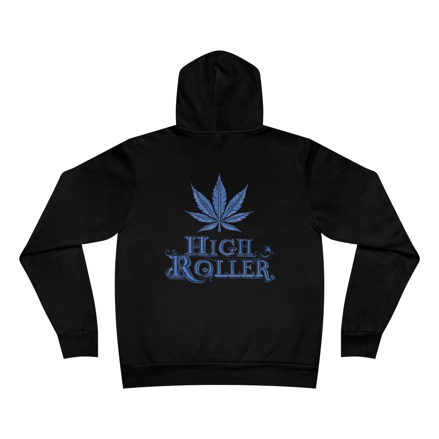 OG Rose Cannabis - Floral 420 Art Unisex Pullover Hoodie