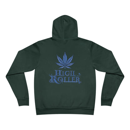 OG Rose Cannabis - Floral 420 Art Unisex Pullover Hoodie