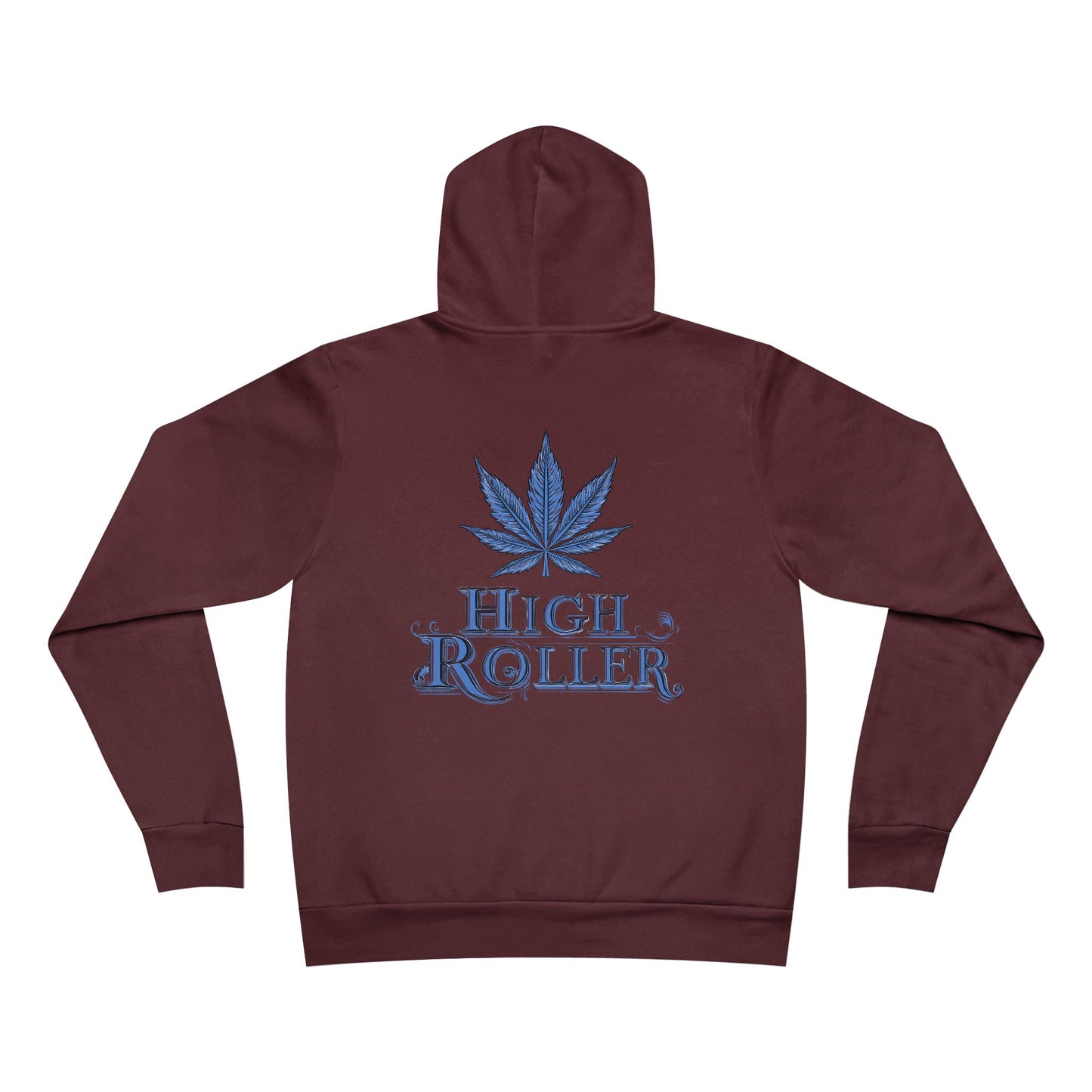 OG Rose Cannabis - Floral 420 Art Unisex Pullover Hoodie