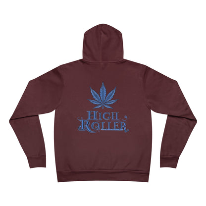 OG Rose Cannabis - Floral 420 Art Unisex Pullover Hoodie