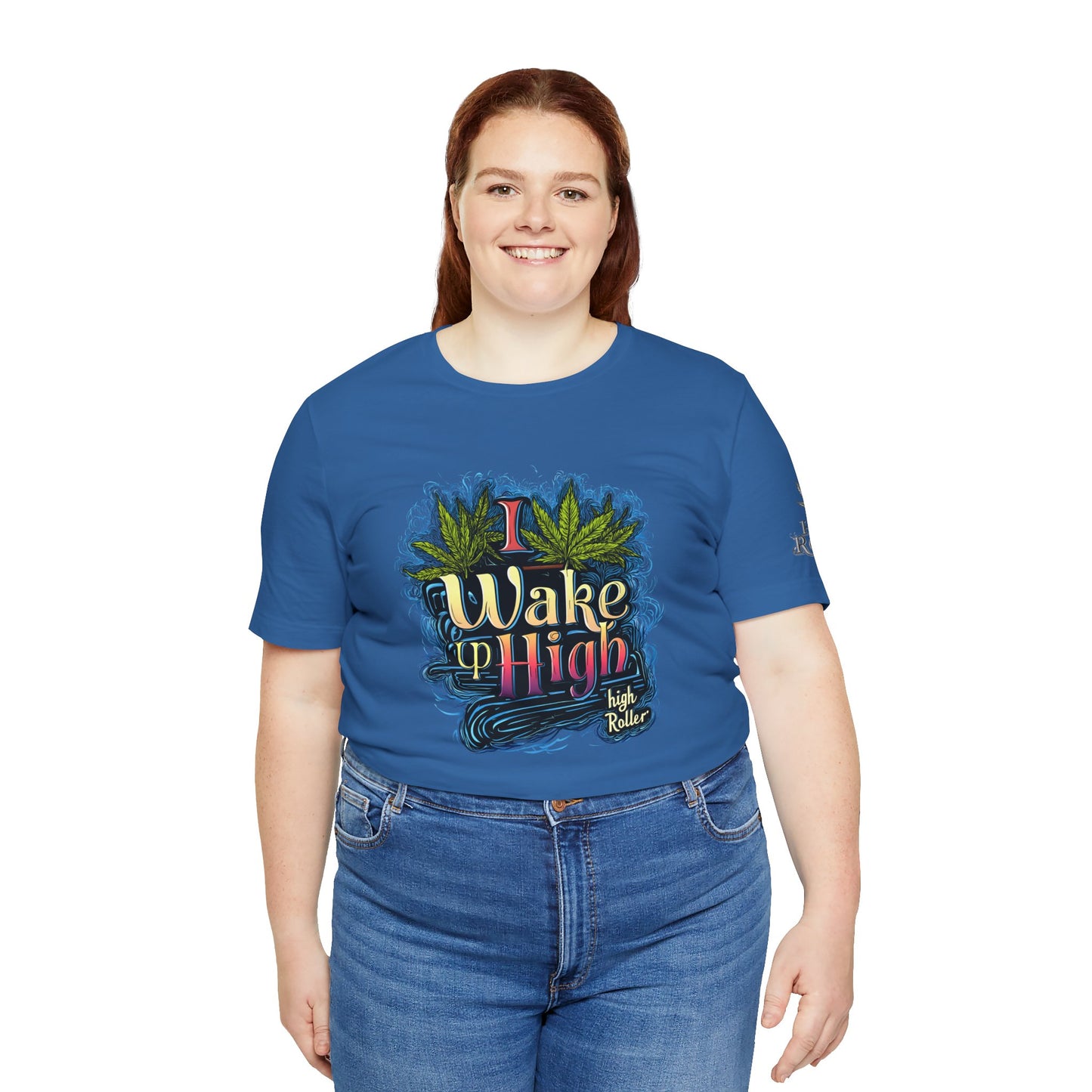 Wake Up High™ | Premium Cannabis Art Tee - Limited Edition | High Roller